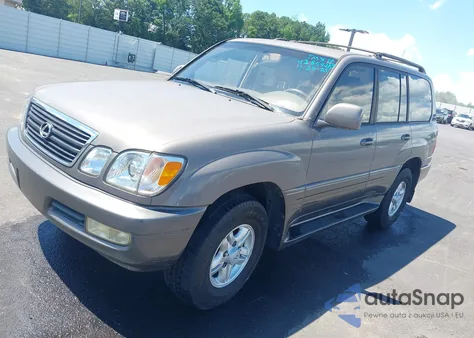 2000 Lexus Lx 470 z USA, uszkodzony, nr VIN JT6HT00W8Y0111896